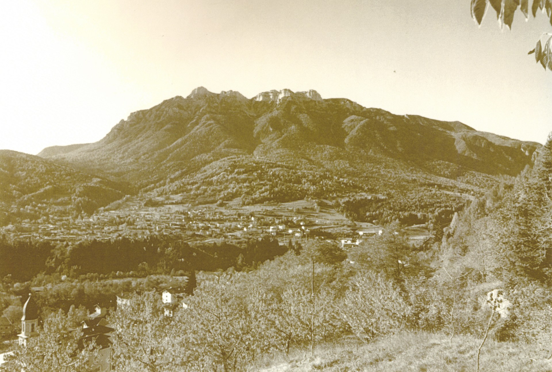 Veduta della Vigolana